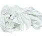 white linen sheeting rags