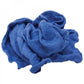 blue huck towel