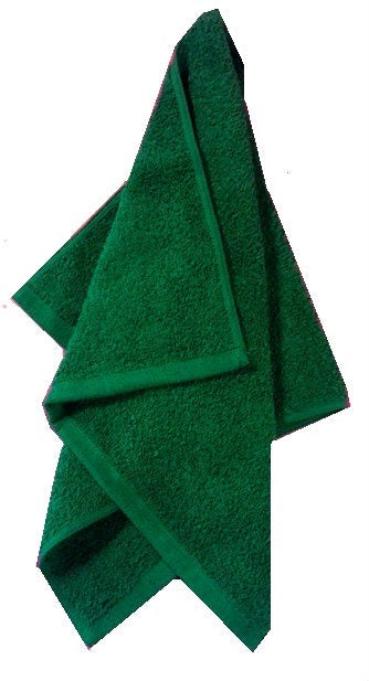 green car wash towel